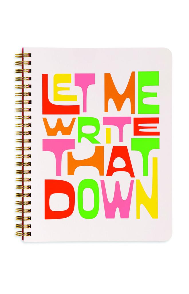 ban.do Let Me Write That Down Rough Draft Mini Notebook