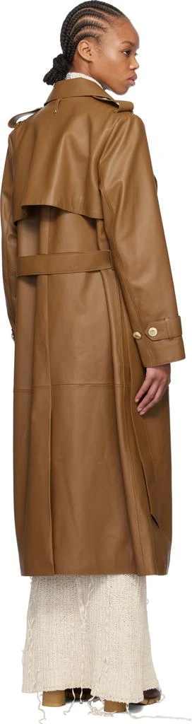Mackage Tan Gael-V Leather Coat 3