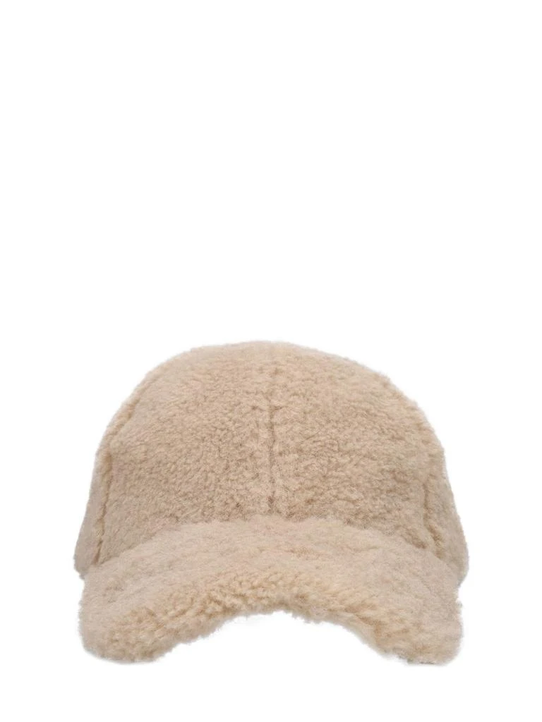 STAND STUDIO Cia Faux Shearling Baseball Cap 1