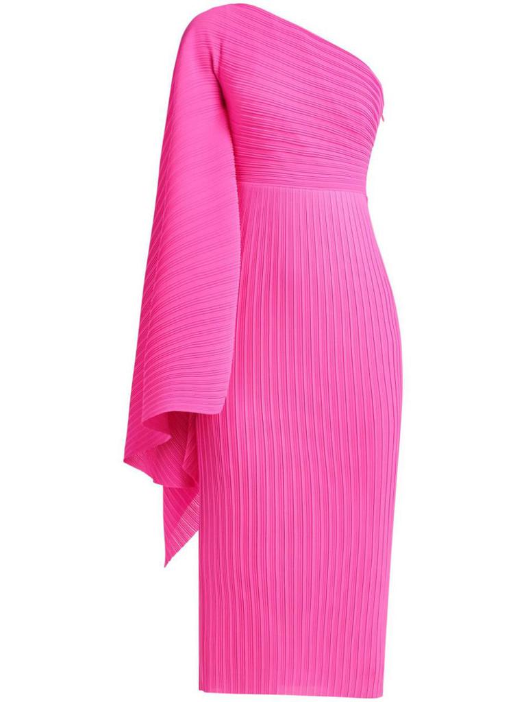 ワンピース SOLACE LONDON Women Mid Skirts OS43001PUTTYPINK SOLACE LONDON LENNA ONE-SHOULDER MIDI DRESS - Dresses