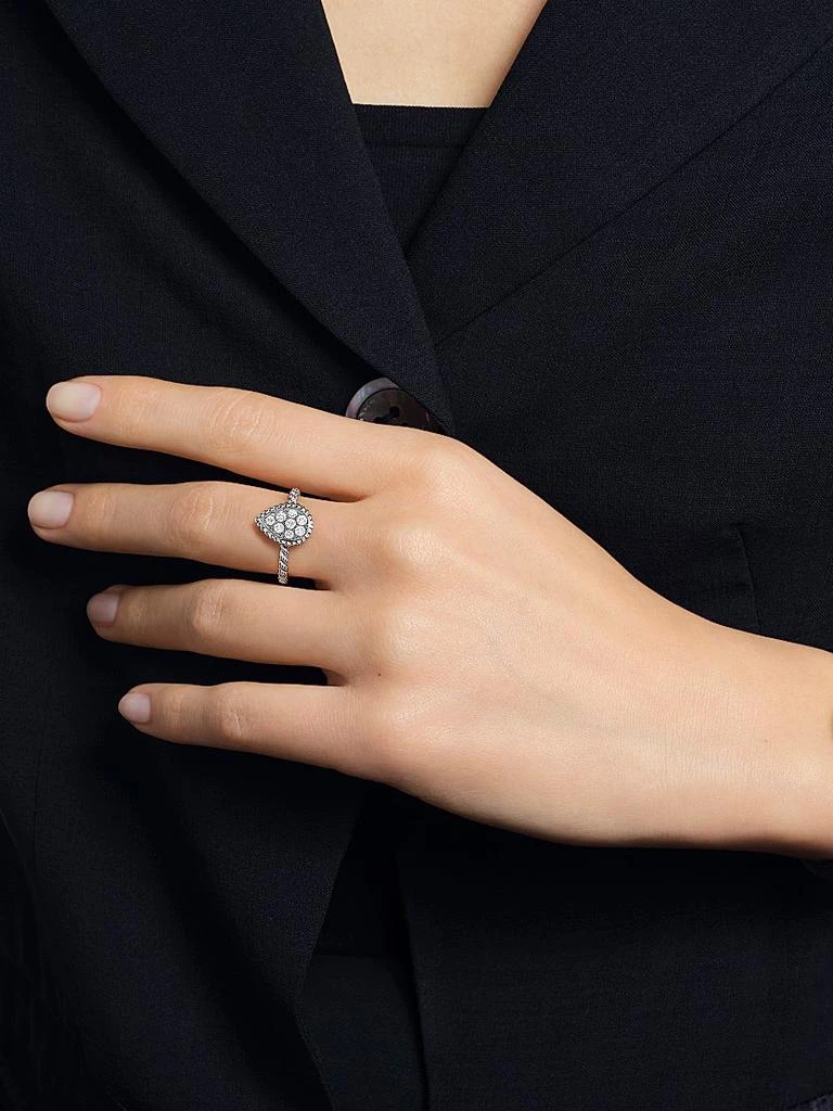 Boucheron Serpent Bohème 18K White Gold & 0.32 TCW Diamond Small Ring 2