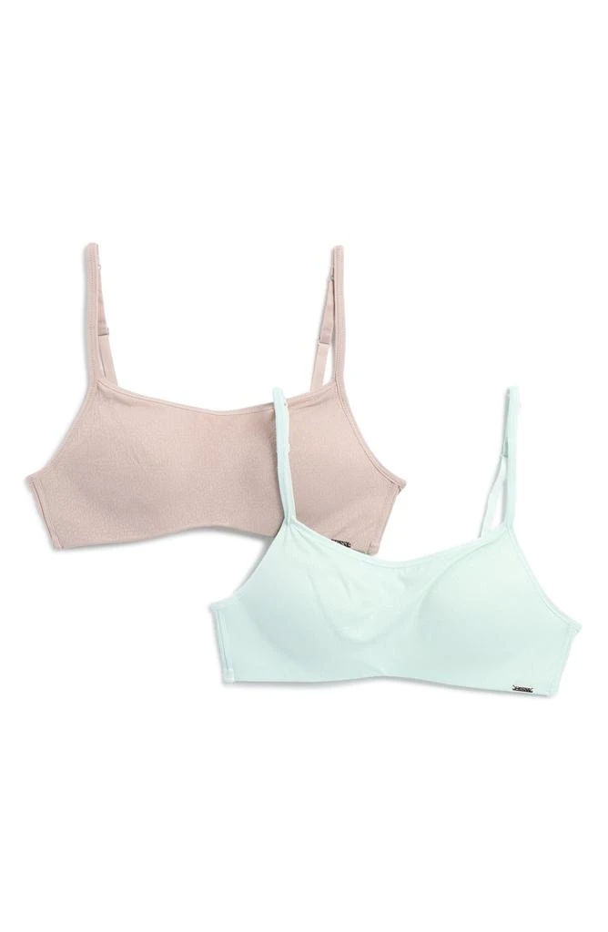 DKNY 2-Pack Micro Logo Band Wireless Bras 1