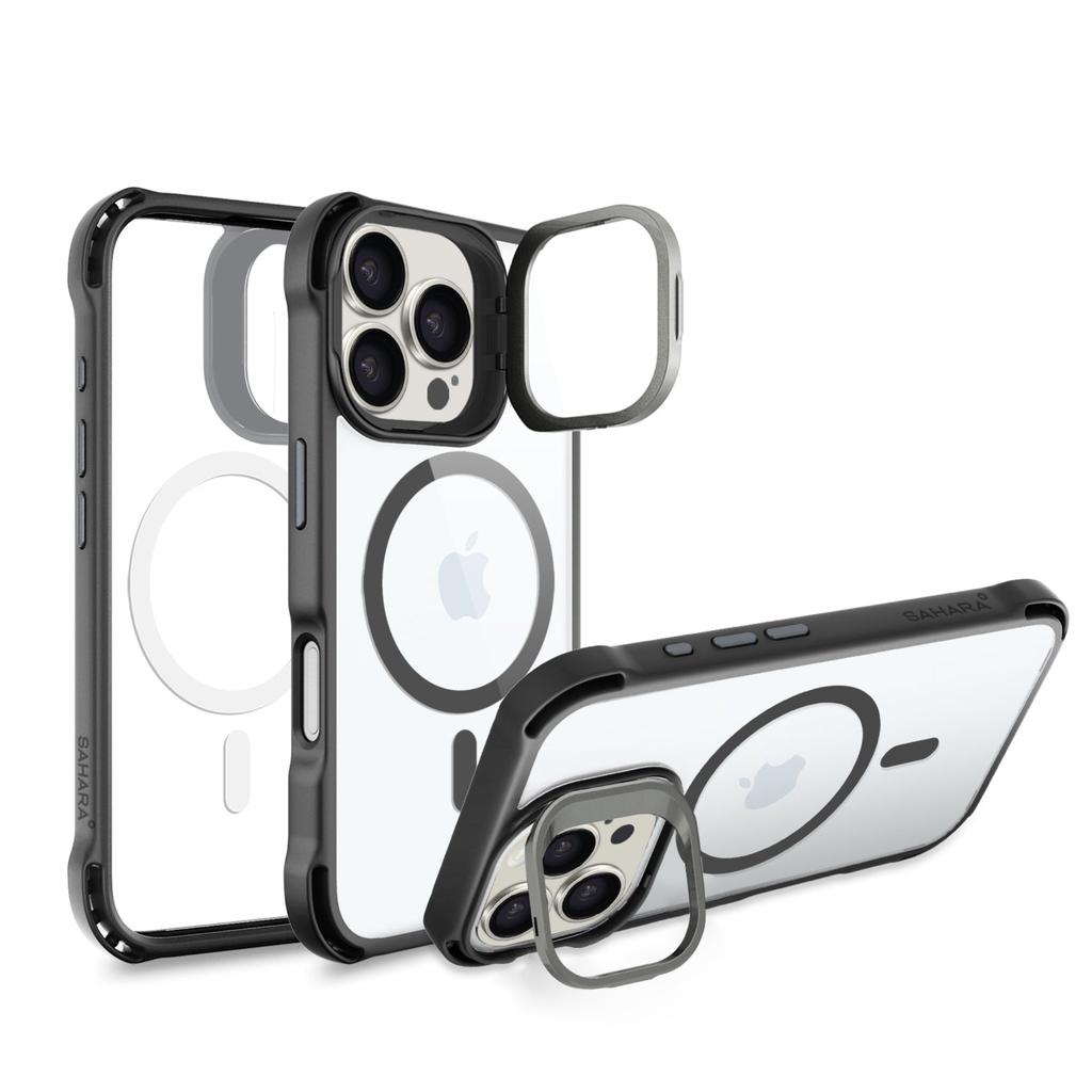 SAHARA Venture Series Clear Rebound Case with Kickstand