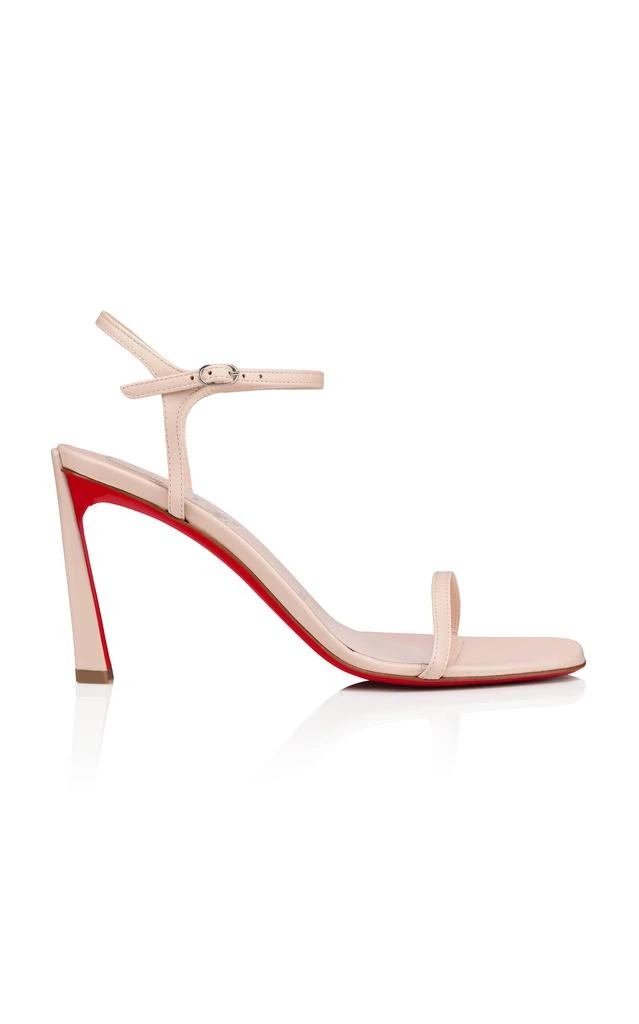 Christian Louboutin Christian Louboutin - Condora 85mm Leather Sandals - Neutral - IT 41 - Moda Operandi 1