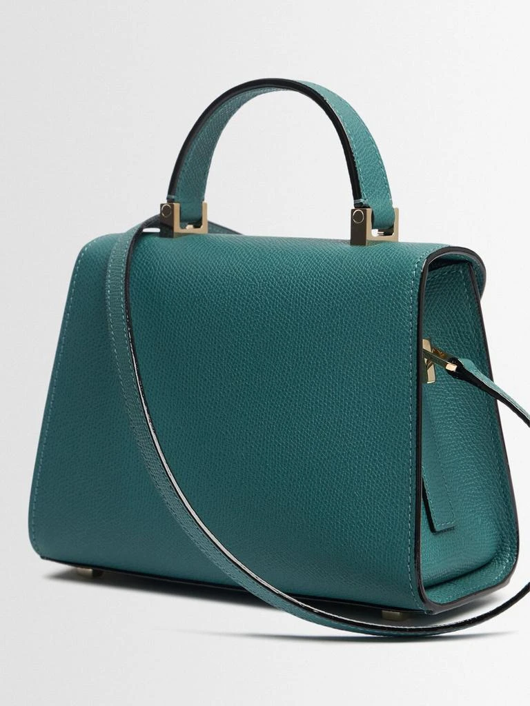 VALEXTRA Micro Iside Leather Top Handle Bag 5