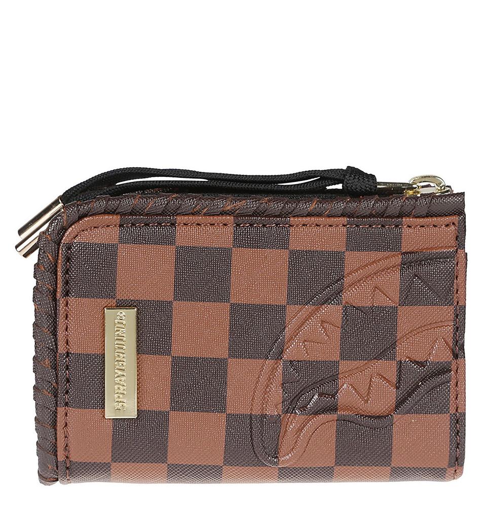 SprayGround Sprayground Checked Zipped Wallet