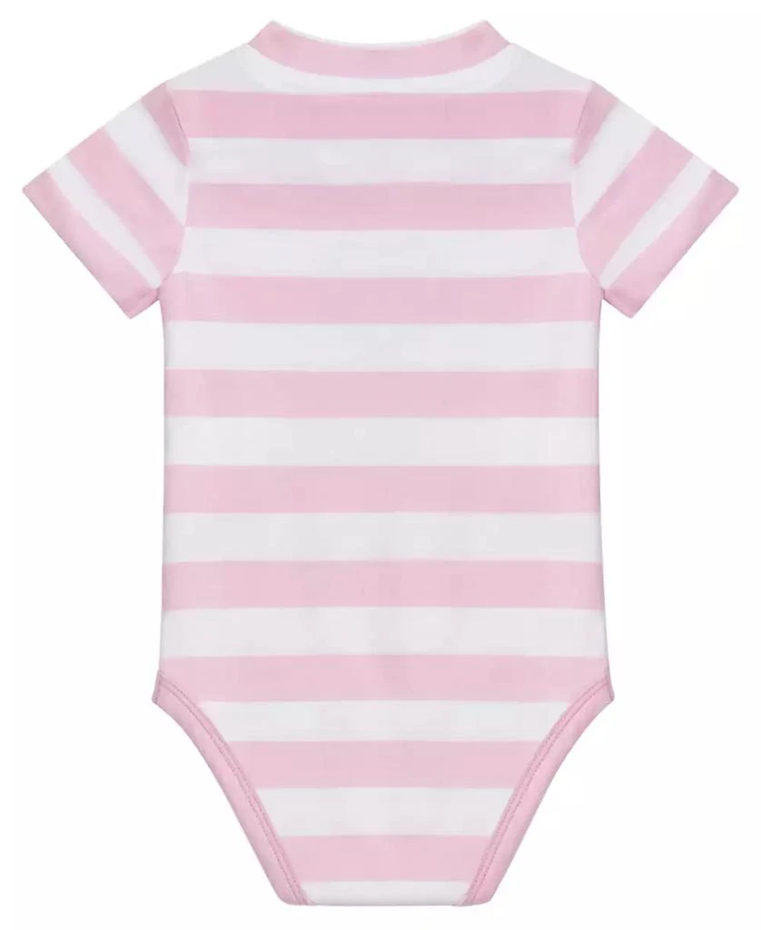 GUESS Baby Girl Bodysuit and Knit Denim Skirtall Set 4