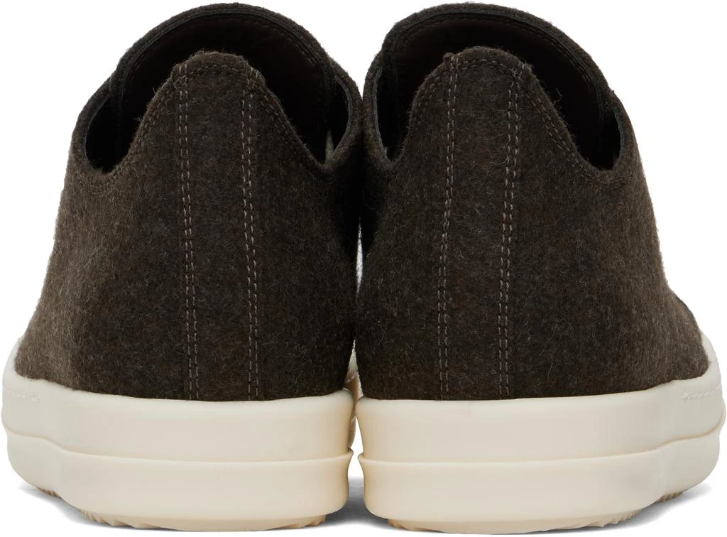 Rick Owens Brown Porterville Low Sneaks Sneakers 2