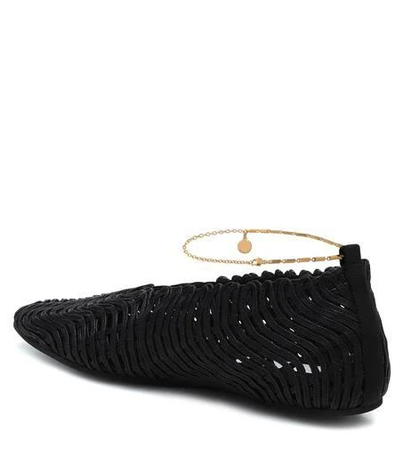 Stella McCartney Woven ballet flats 3
