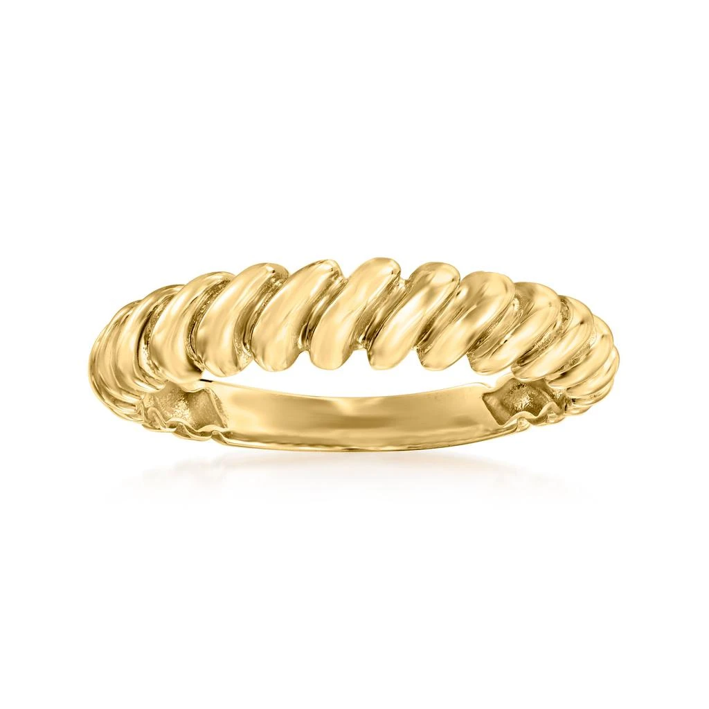 Canaria Fine Jewelry Canaria 10kt Yellow Gold Shrimp Ring 1