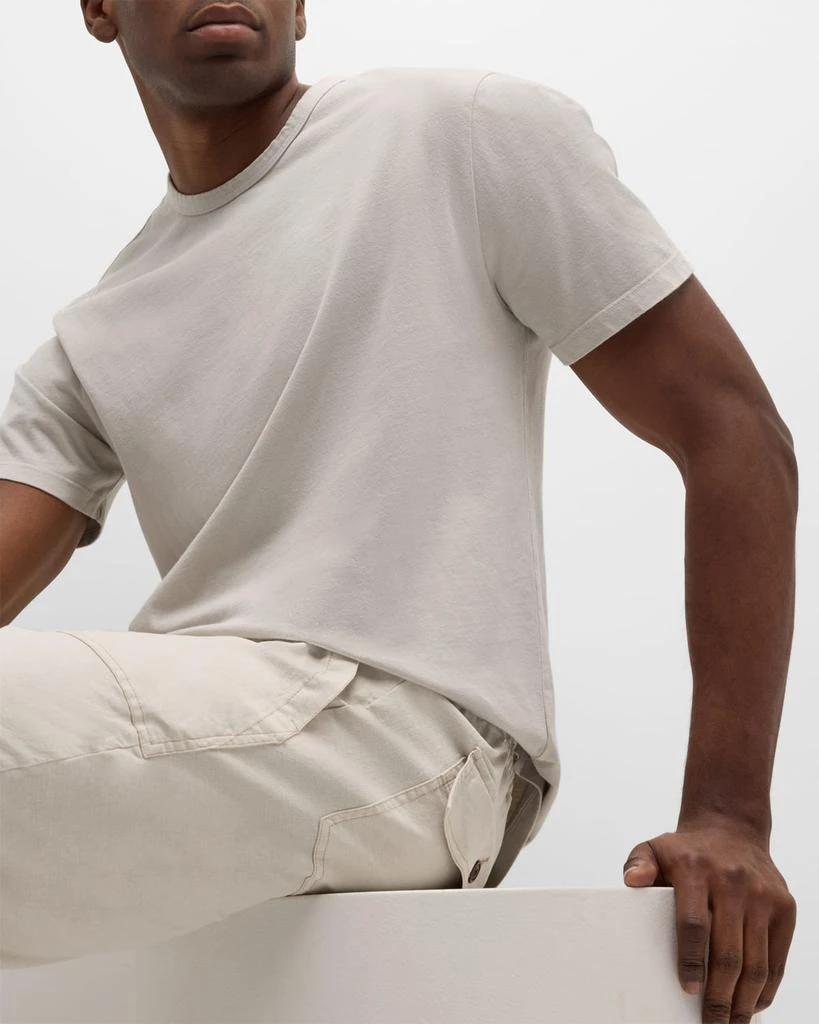 Vince Men's Garment-Dyed Crewneck T-Shirt 7