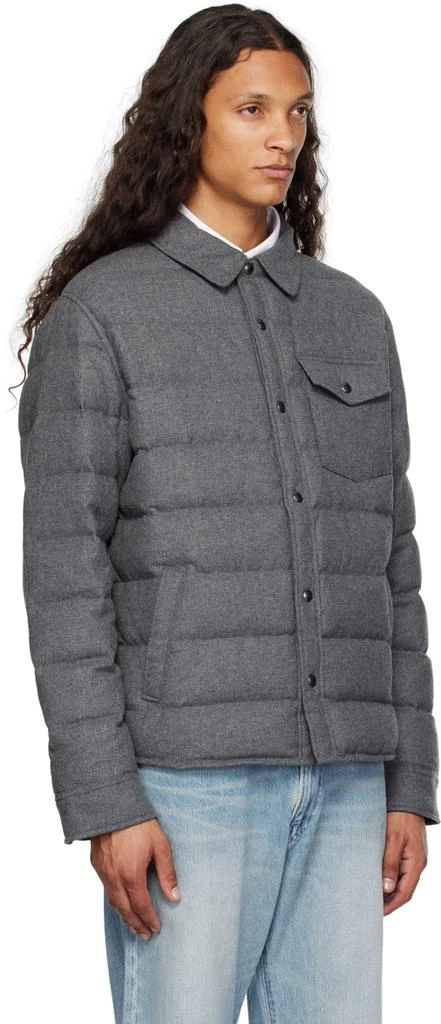 Polo Ralph Lauren Gray Quilted Down Jacket 2