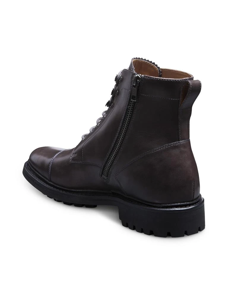 Shop Briggs Zip Leather Ankle Boots on Sale at BeyondStyle  display picture 2