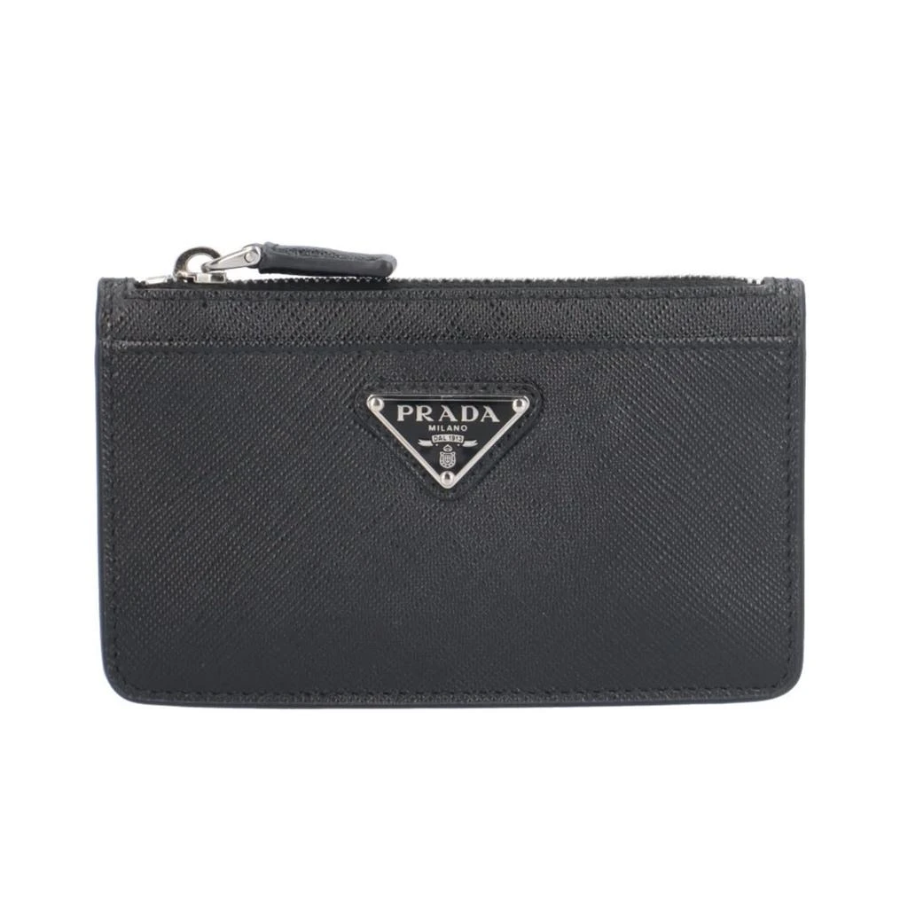 Prada Leather Card Case (Pre-Owned)