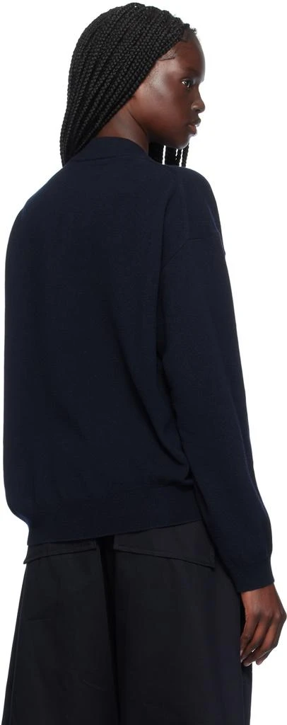 Studio Nicholson Navy Fiore Sweater 3