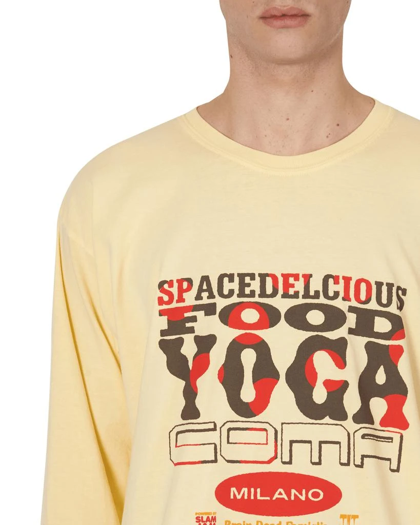 Brain Dead Slam Jam x SPACEDELICIOUS Longsleeve T-Shirt Yellow 5