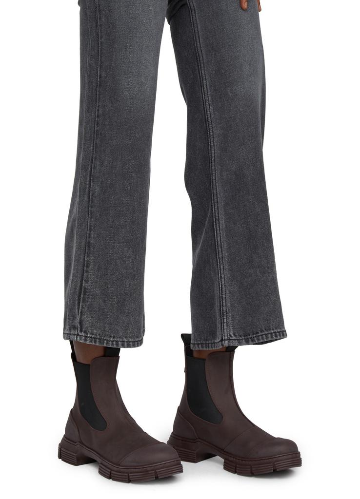 【値下げ】GANNI  Recycled rubber city boot NEW Ganni Recycled Rubber City Chelsea Boots BRAZILIAN SAND