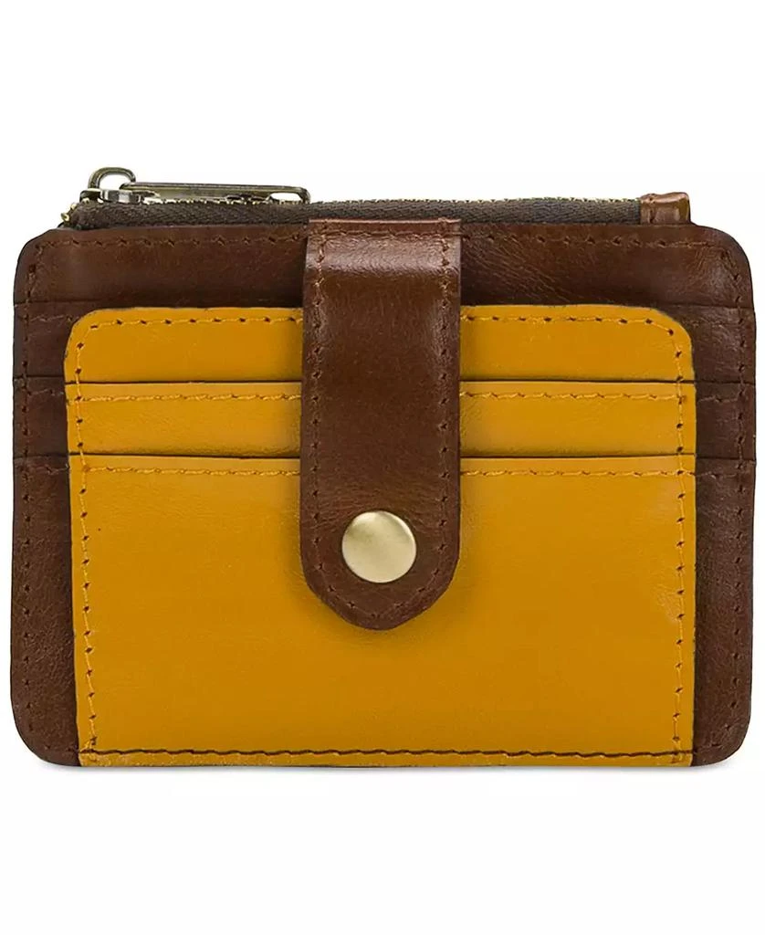 Patricia Nash Cassis ID Small Printed Leather Wallet 1
