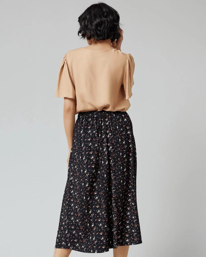 DOWNEAST Rachel Vintage Ditsy Skirt In Multi 4