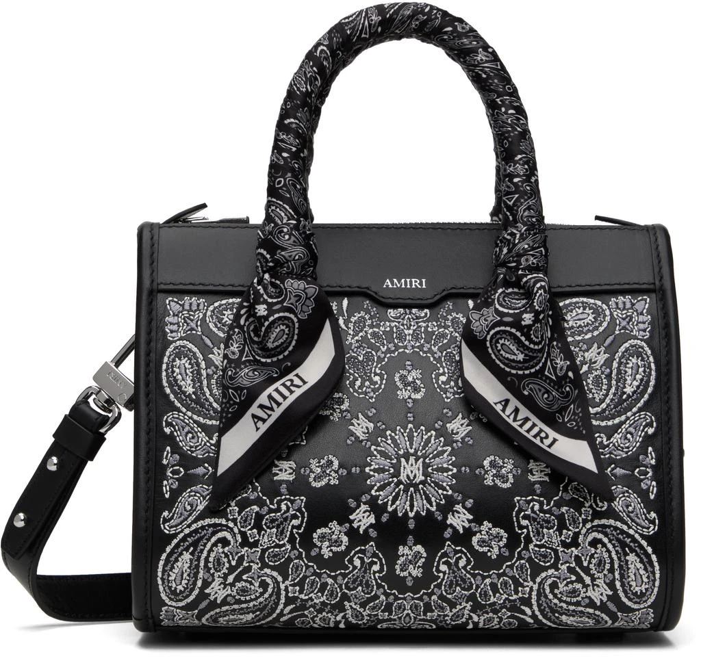 AMIRI Black Bandana Micro Triangle Bag 1