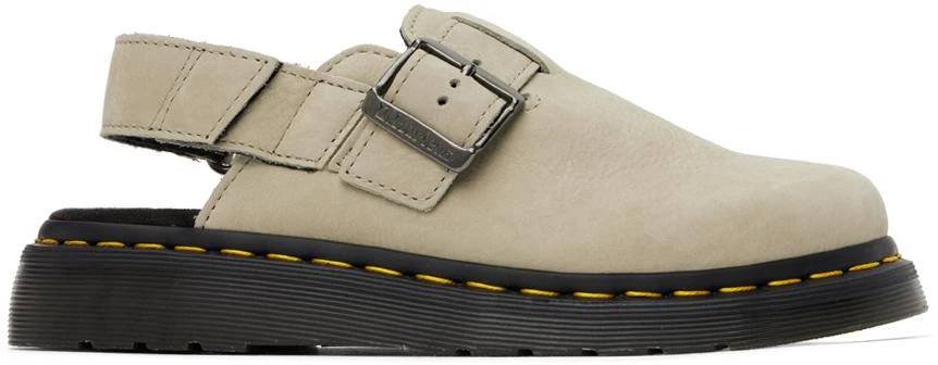 Dr. Martens Taupe Jorge II Mules 1