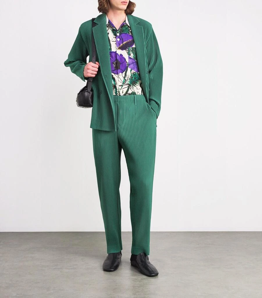 Homme Plissé Issey Miyake Pleated Straight Trousers 2