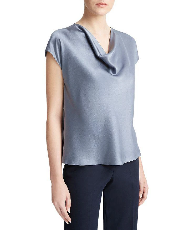 Vince Cowl Neck Silk Blouse 1