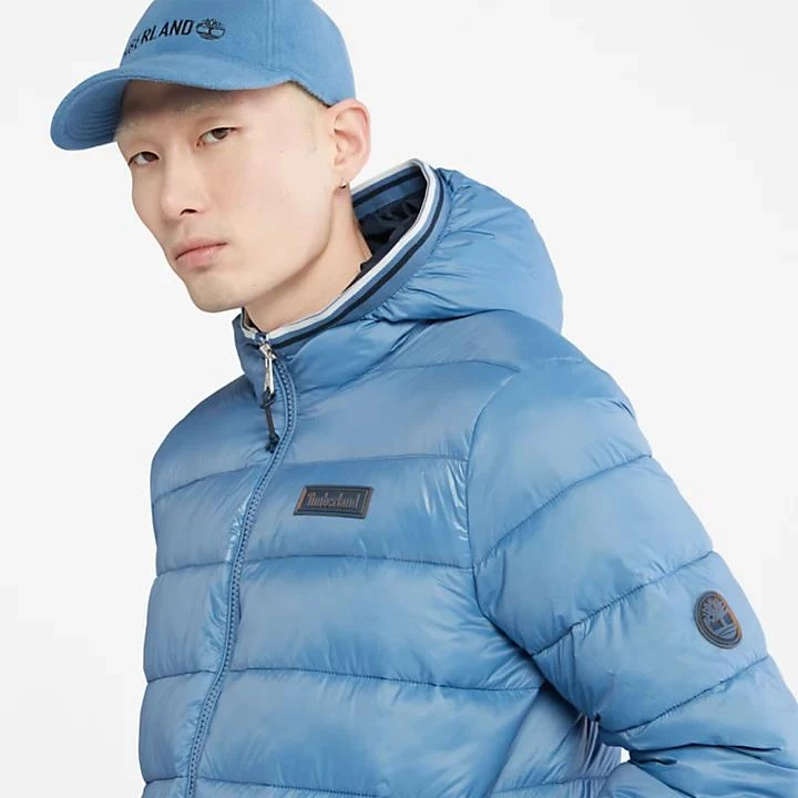 Timberland Garfield Midweight Hooded Puffer Jacket for Men in Blue 5