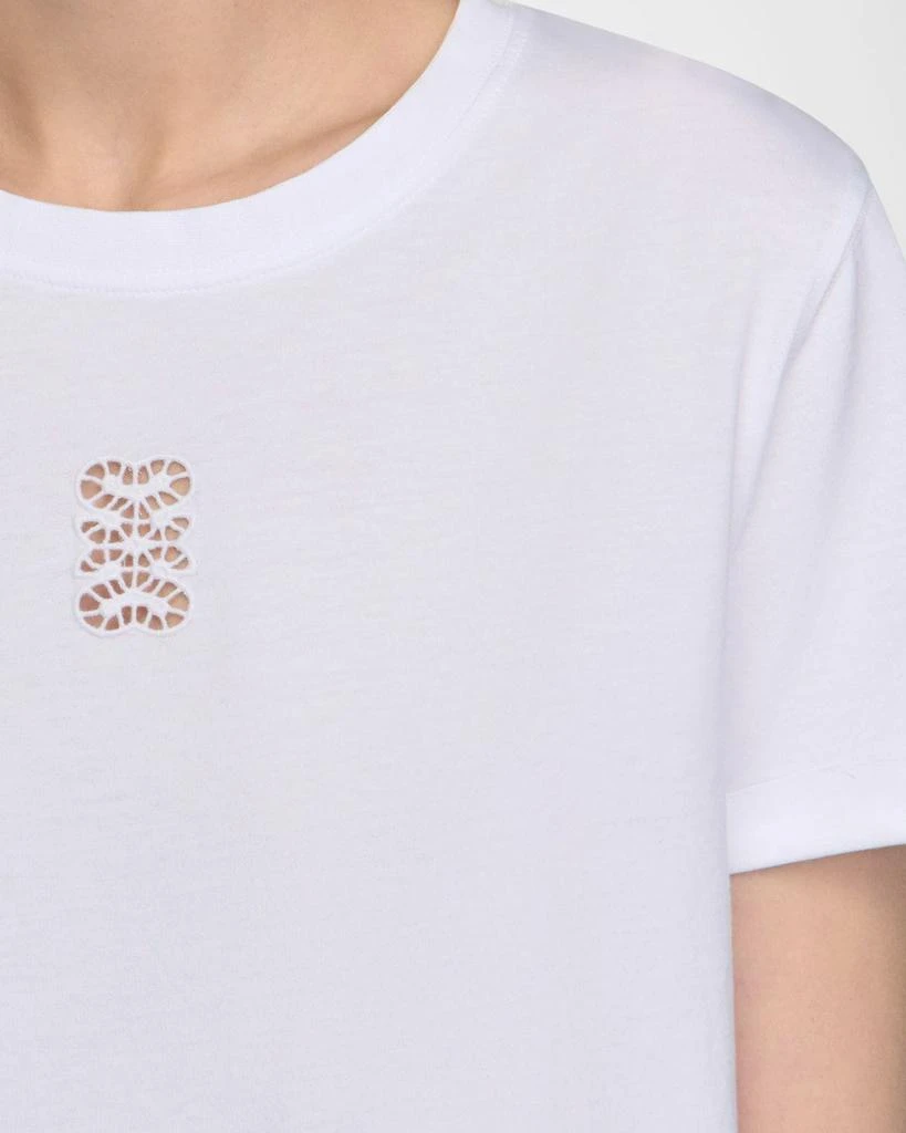 Sandro Ezra Cutout Logo T-Shirt 5
