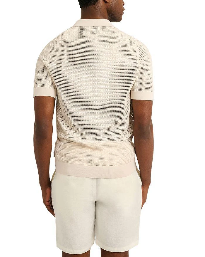 Onia Mesh Knit Polo Shirt 3