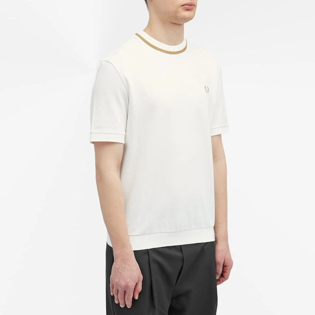 Fred Perry Fred Perry Crew Neck Pique T-Shirt 2