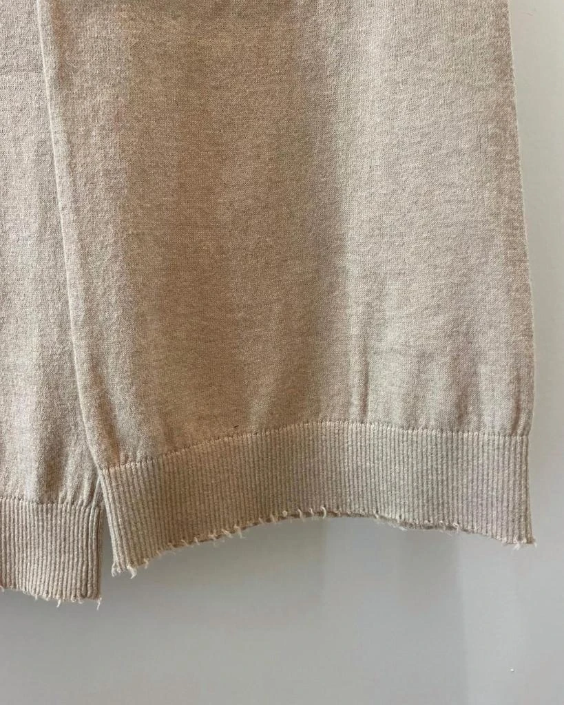 Minnie Rose Minnie Rose - Women
s Cotton Cashmere Frayed Edge Wide Leg Pants 3