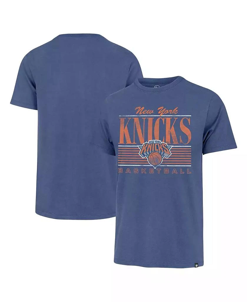 '47 Brand Men's Blue New York Knicks Remix Franklin T-Shirt 1