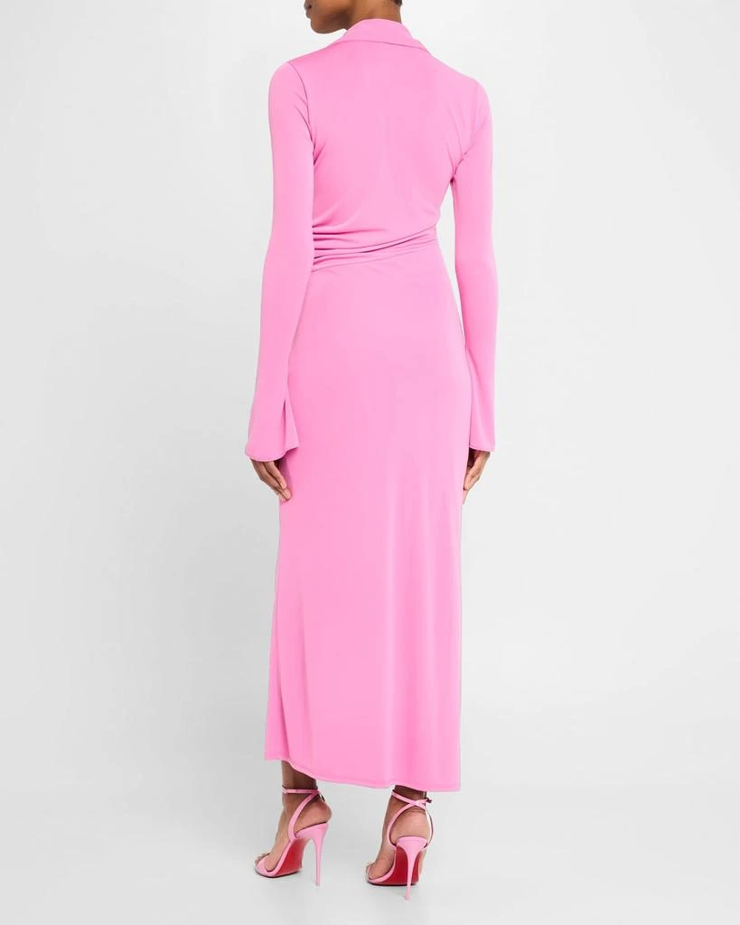 Cinq a Sept Fabia Gathered Long-Sleeve Dress 3