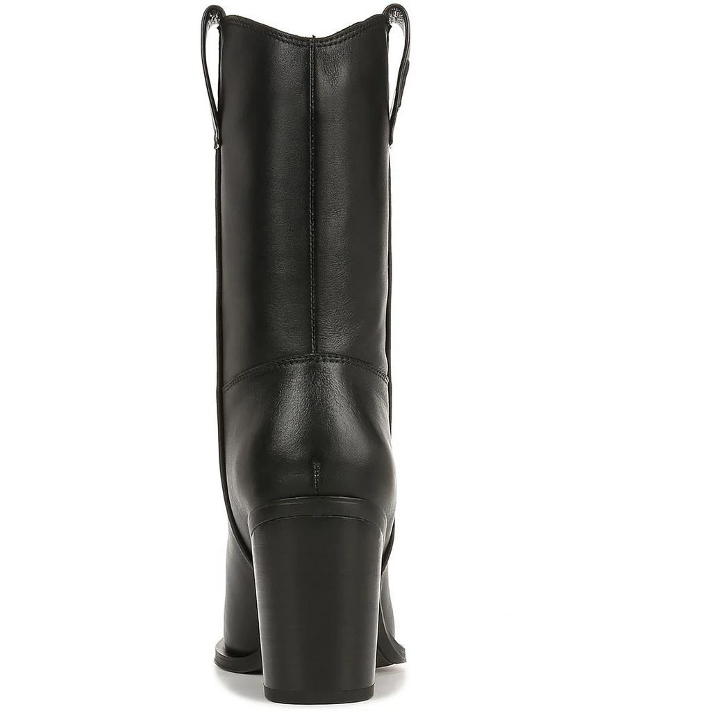 Franco Sarto Womens Solid Square Toe Mid-Calf Boots 2