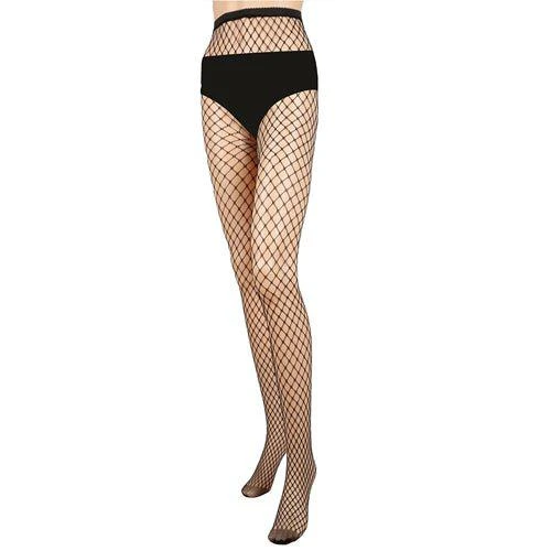 Fresh Fab Finds Women Fishnet Tights Sexy High Waist Fishnet Pantyhose Stretchy Mesh Hollow Out Tights Stockings With Small Medium Large Hole Choices Medium 1