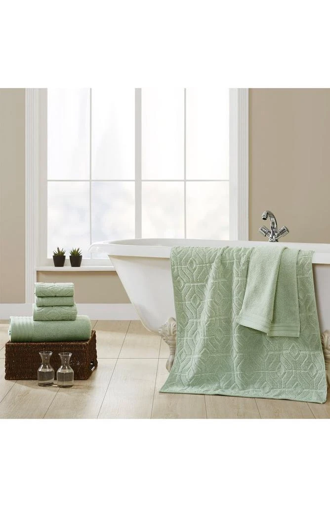 Modern Threads Soft Rib Quick Dry 6-Piece Towel Set 2