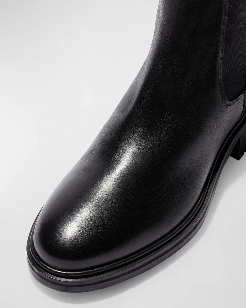 AEYDE Jack Leather Chelsea Booties 4