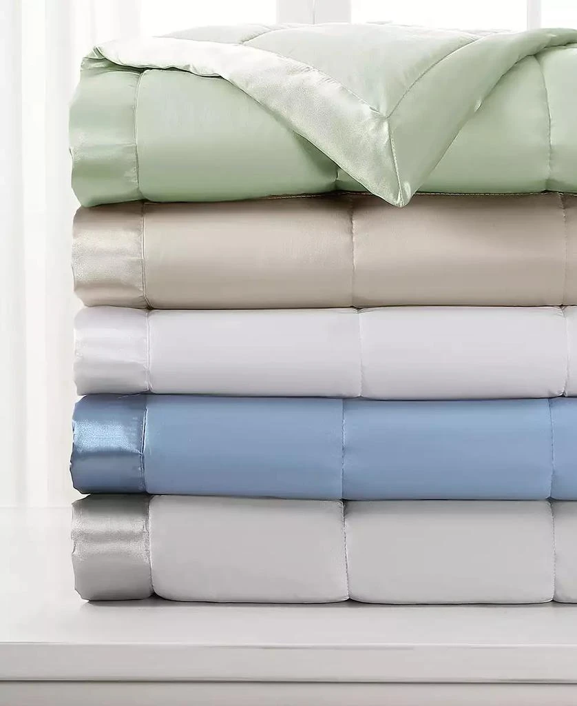 Royal Luxe Classic White Down Light Warmth Microfiber Blanket, Full/Queen, Exclusively at Macy’s 3