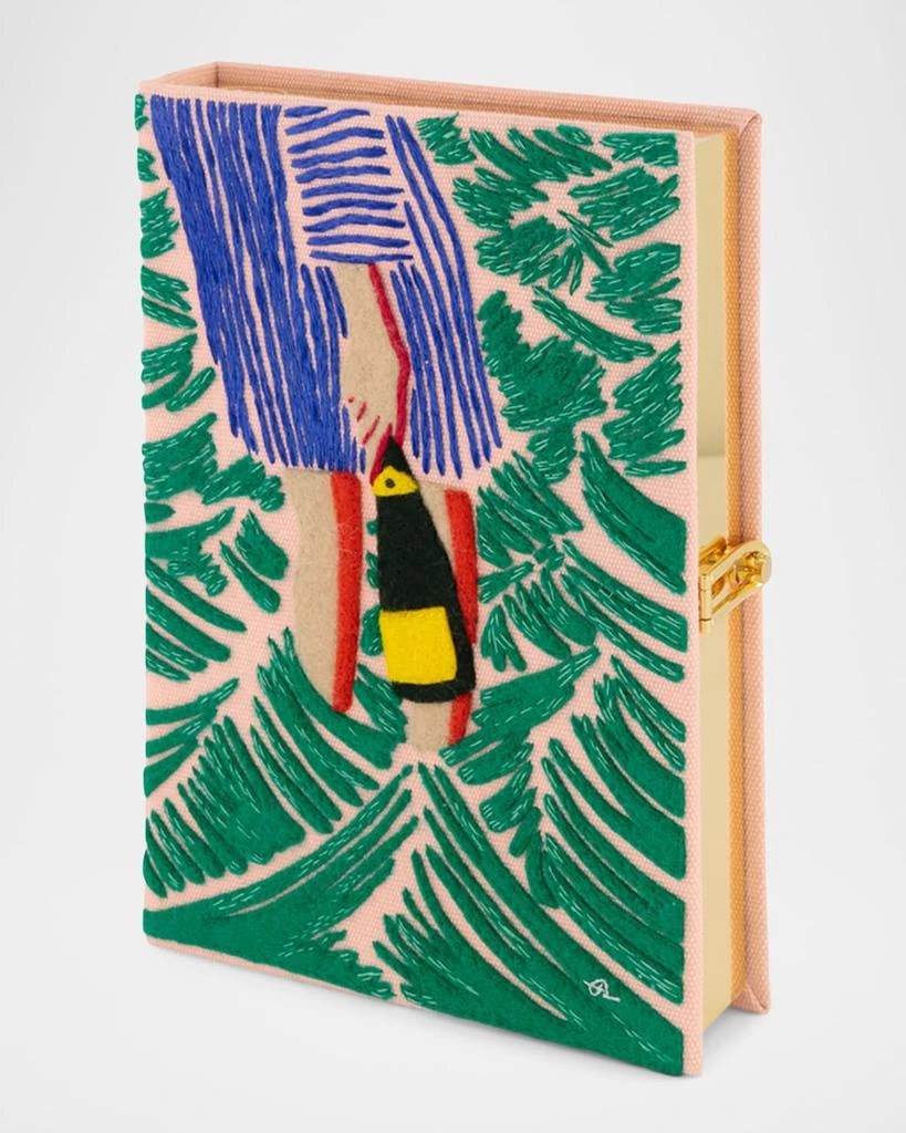 Olympia Le-Tan Bring Out the Champagne Book Clutch Bag 2