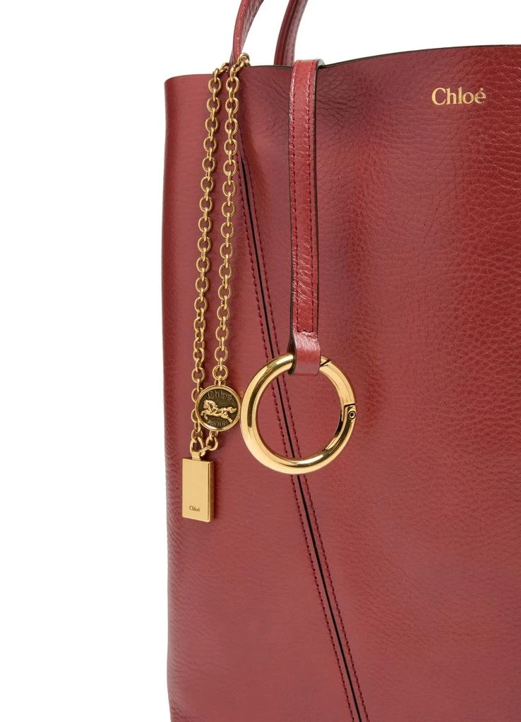 Chloé Chloe Spin grained leather tote bag 6