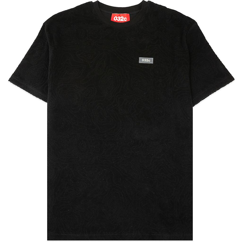 032c 'Topos' Shaved Terry T-Shirt