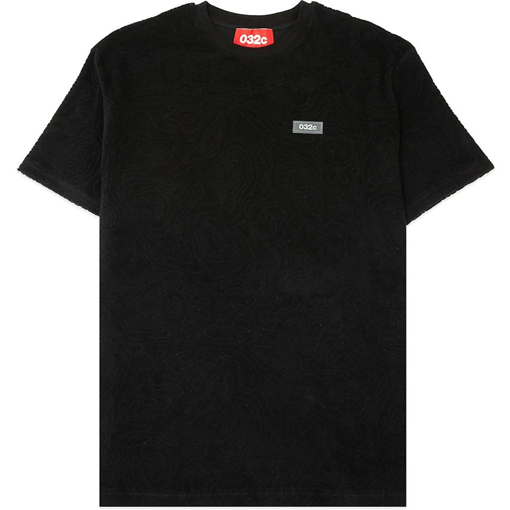 032c 'Topos' Shaved Terry T-Shirt 1
