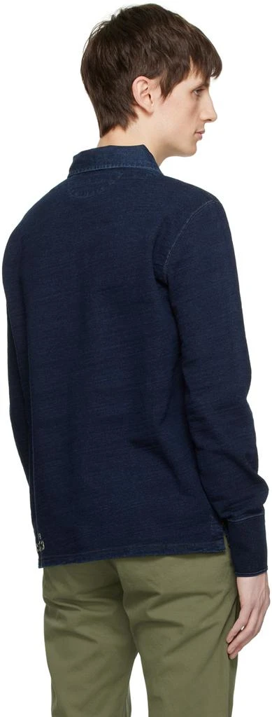 RRL Indigo Rugby Polo 3