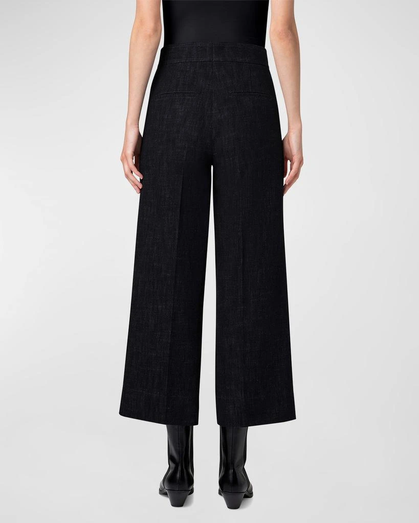 Akris Chieko Winter Denim Straight-Leg Ankle Pants 3