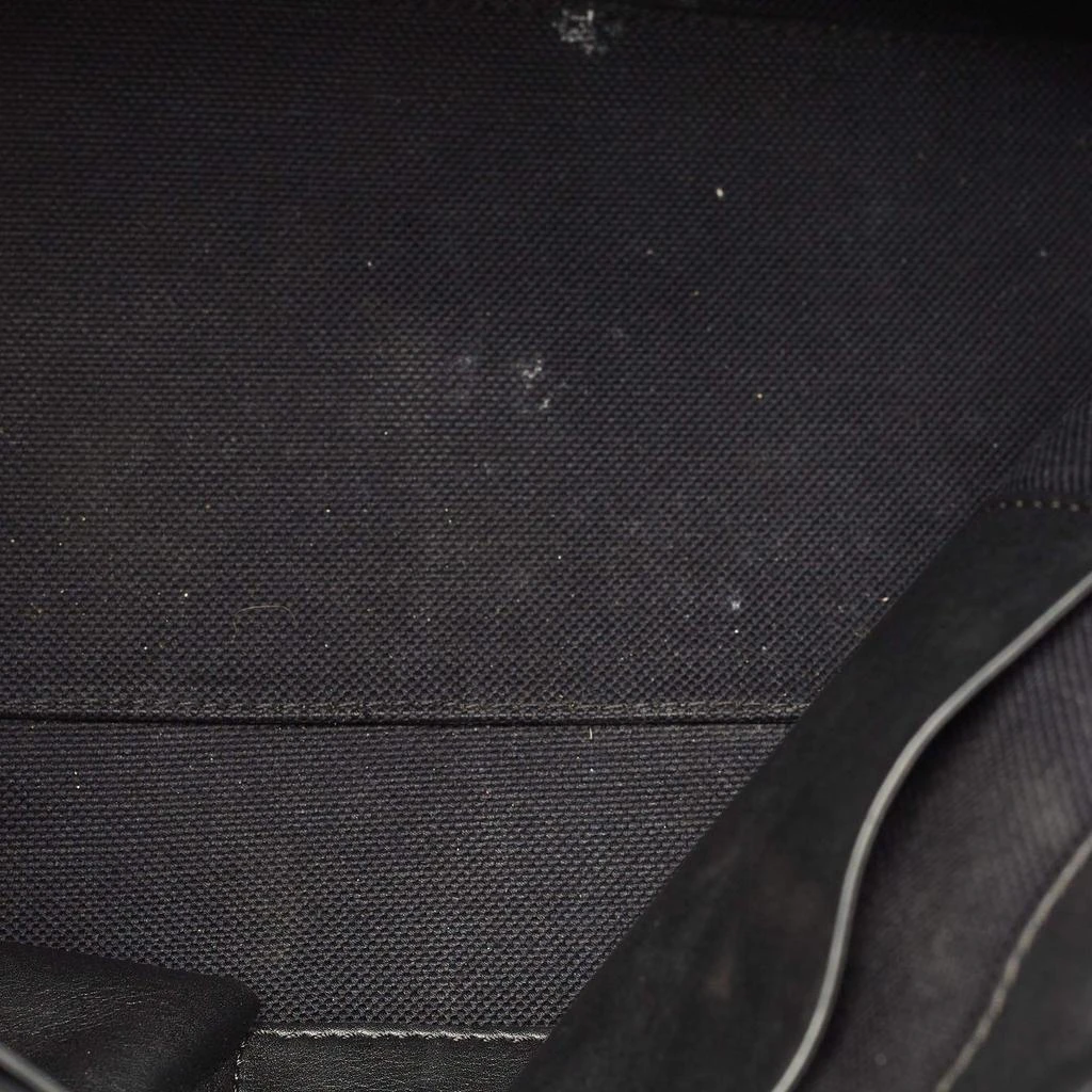 Versace Versace Black Leather Drawstring Empire Palazzo Tote 9