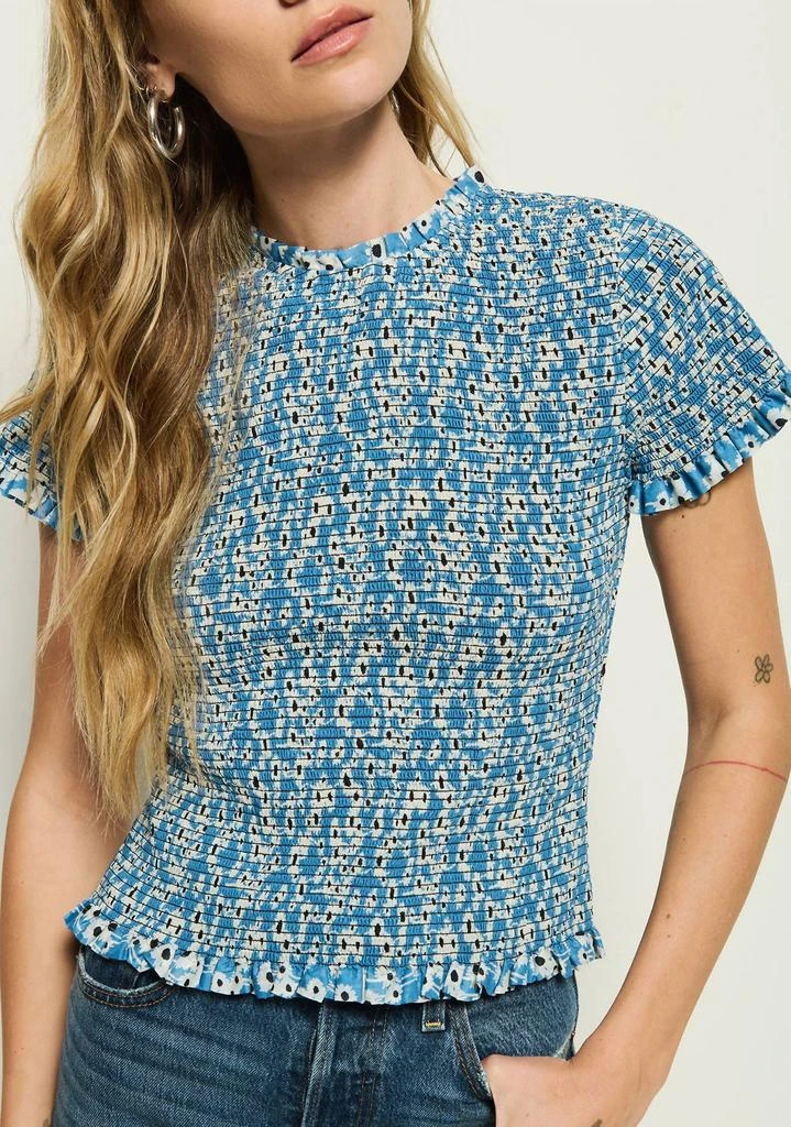 Nation LTD Nation Ltd - Evie Smocked Top 1