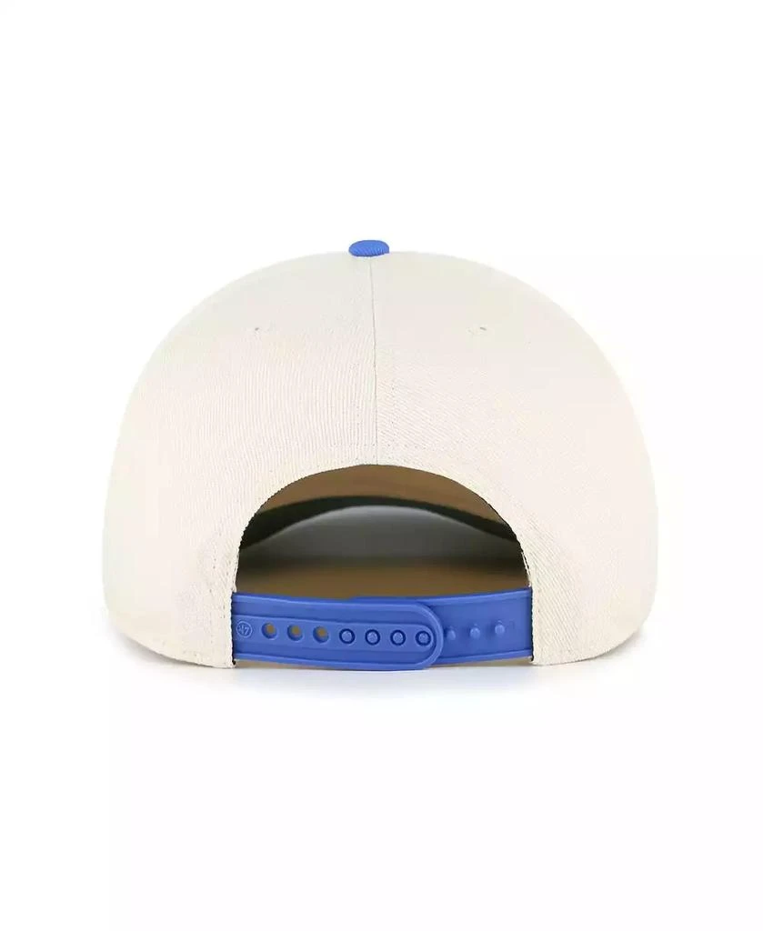 47 Brand Men's Cream Los Angeles Chargers Pomona Rope Adjustable Hitch Hat 3