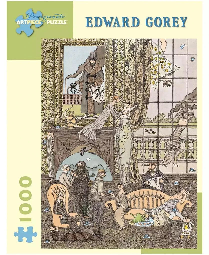 Crayola Edward Gorey - Frawgge Manufacturing Co. Puzzle- 1000 Pieces 1