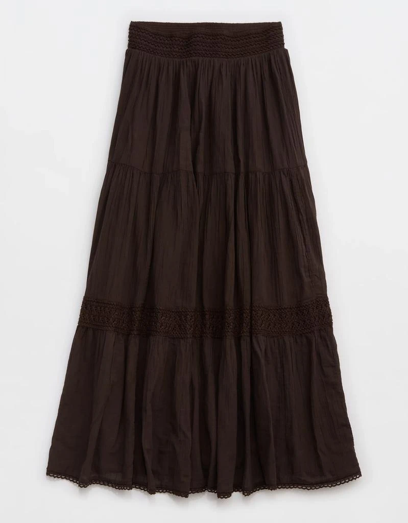 Aerie Aerie Crochet The Day Maxi Skirt 3